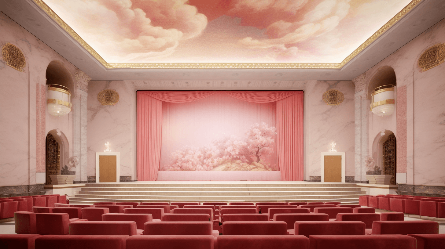 Teatro clásico con un toque elegante