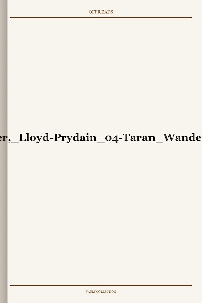 Alexander, Lloyd-Prydain 04-Taran Wanderer