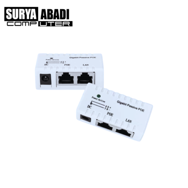 PASSIVE POE GIGABIT ADAPTER|INJECTOR