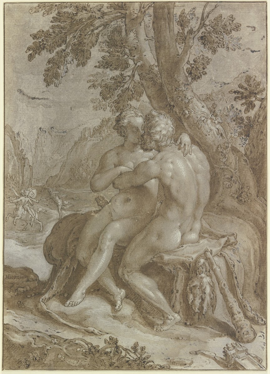 Hercules and Dejanira ca 1590