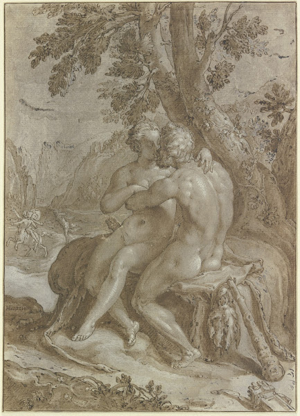 Hercules and Dejanira ca 1590