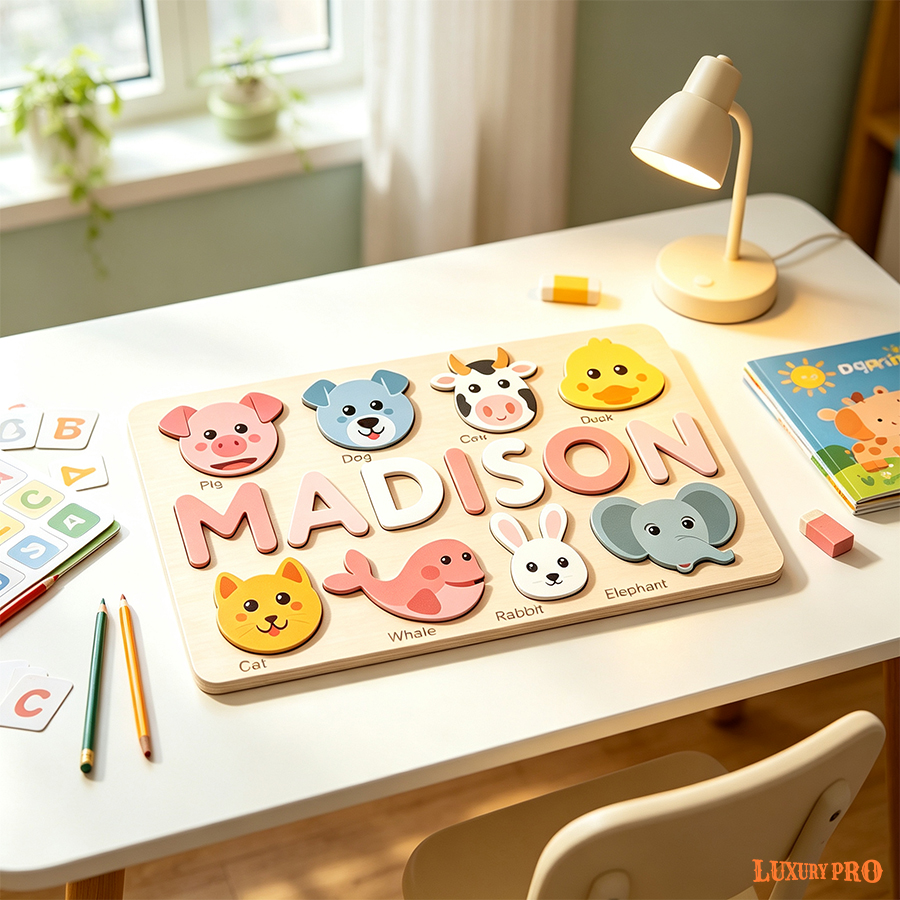 Kids Wooden Jigsaw Puzzle