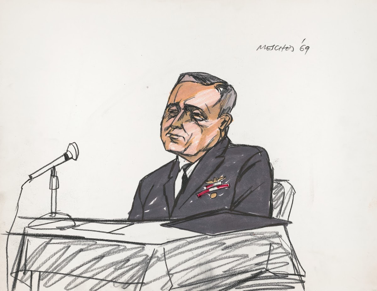 Captain Clark of the Pueblos sister ship testifying during the first week of the