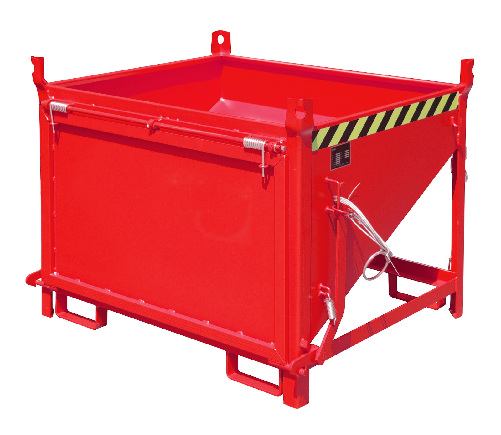 Silocontainer SGK 50, gelakt, Vuurrood