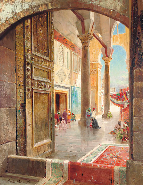 The Great Umayyad Mosque Damascus 1913
