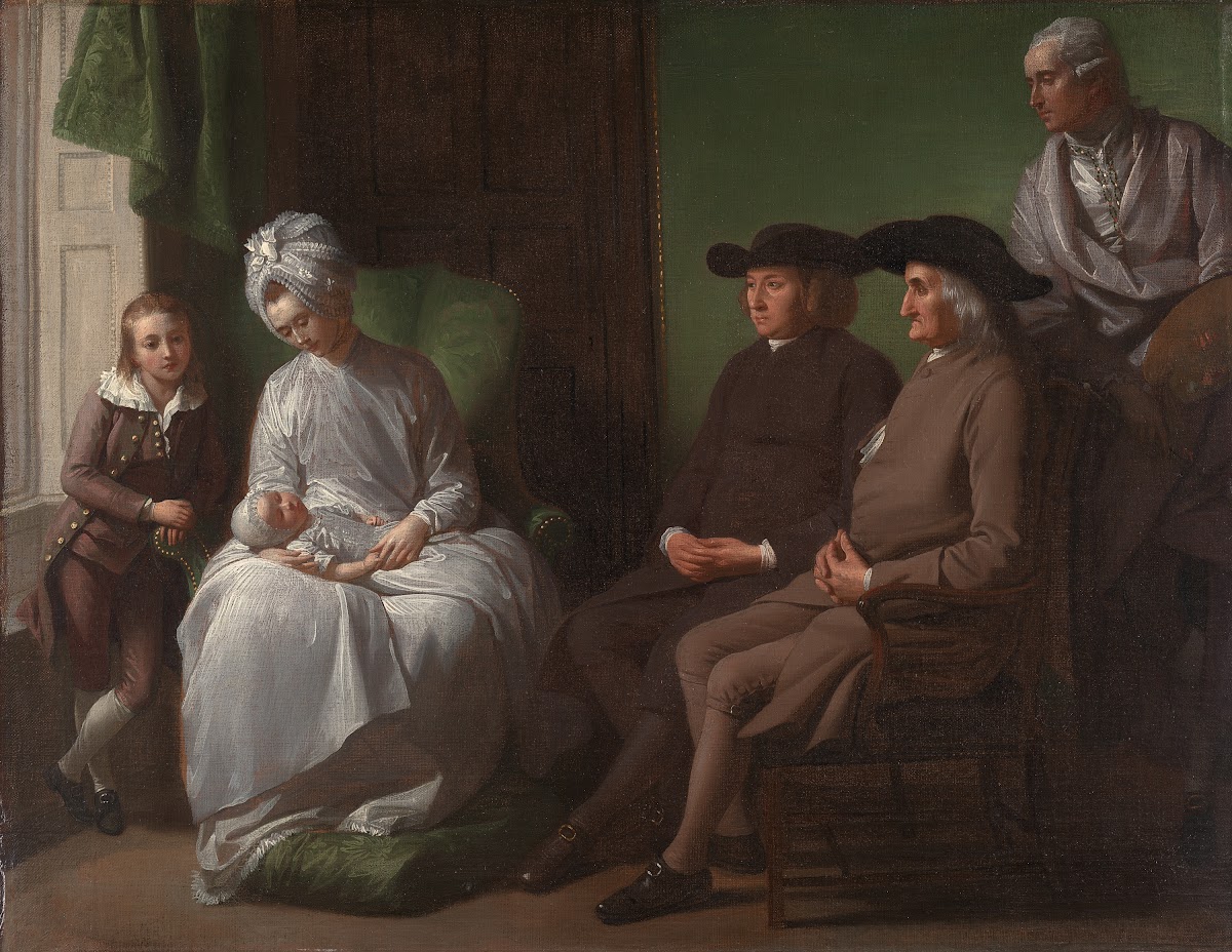 The Artist and His Family ca 1772