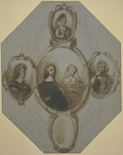 Familie des Constantin Huygens ca 1640