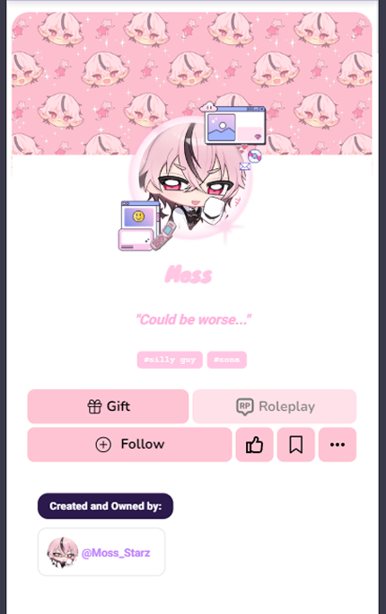 Customized character profile 19