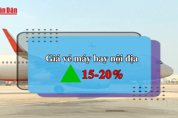 [Video] Giá vé máy bay nội địa tăng do áp lực chi phí nhiên liệu - Báo Nhân Dân