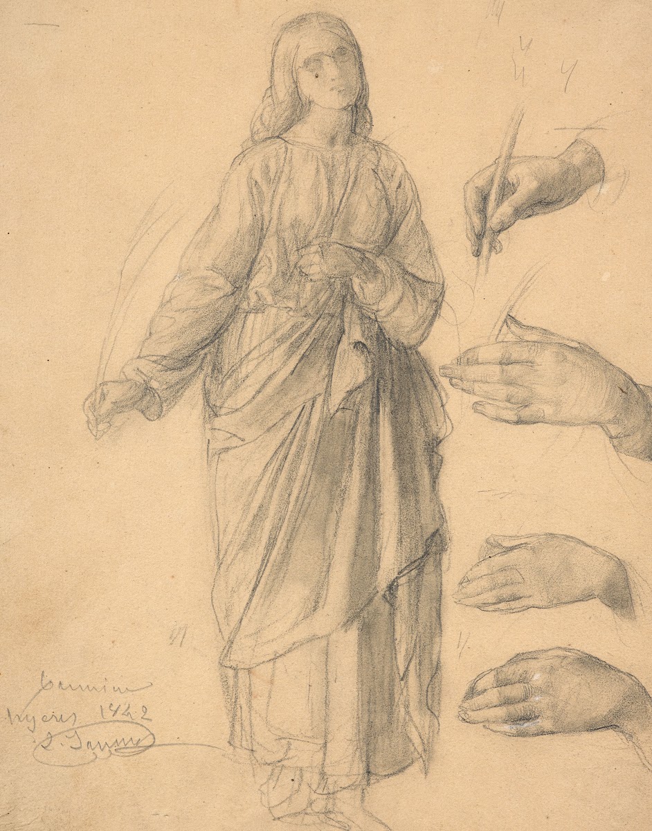 Study for the Banner of Hyères 1842