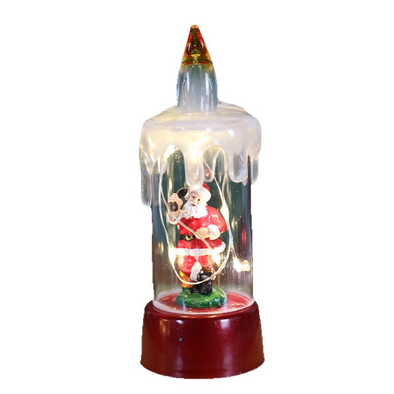 Christmas Snow Globe Night Lights with Lighting