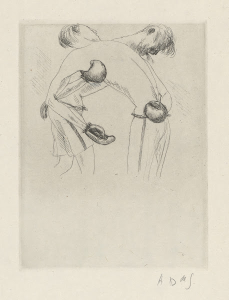 Tableau de la boxe illustré de 29 gravures à leau forte pl 43 1923