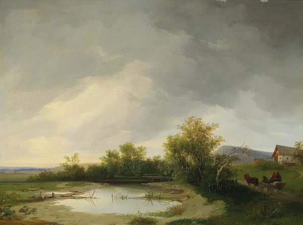 Returning home before the storm