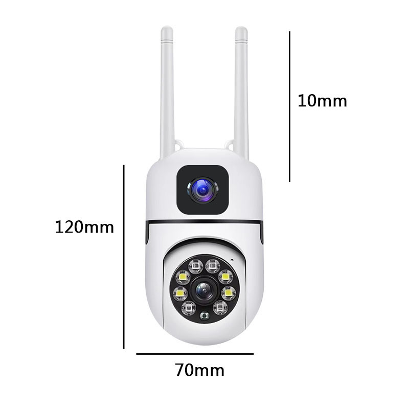 2MP WLAN-Überwachungskamera mit lokalem Speicher