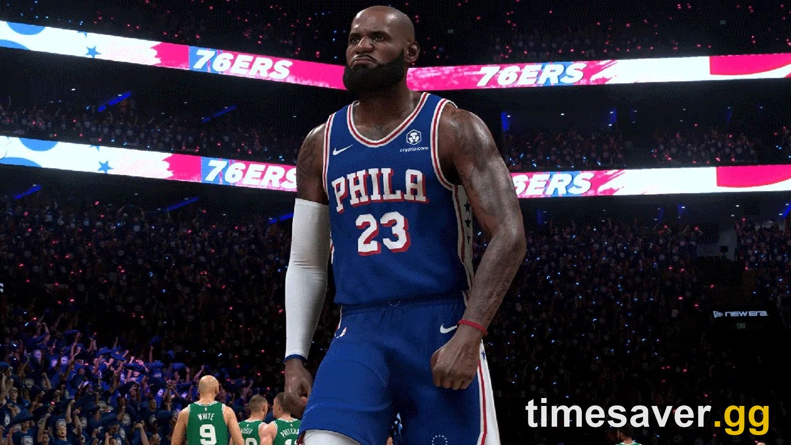 NBA 2K27 in-engine player render of an NBA star on the court