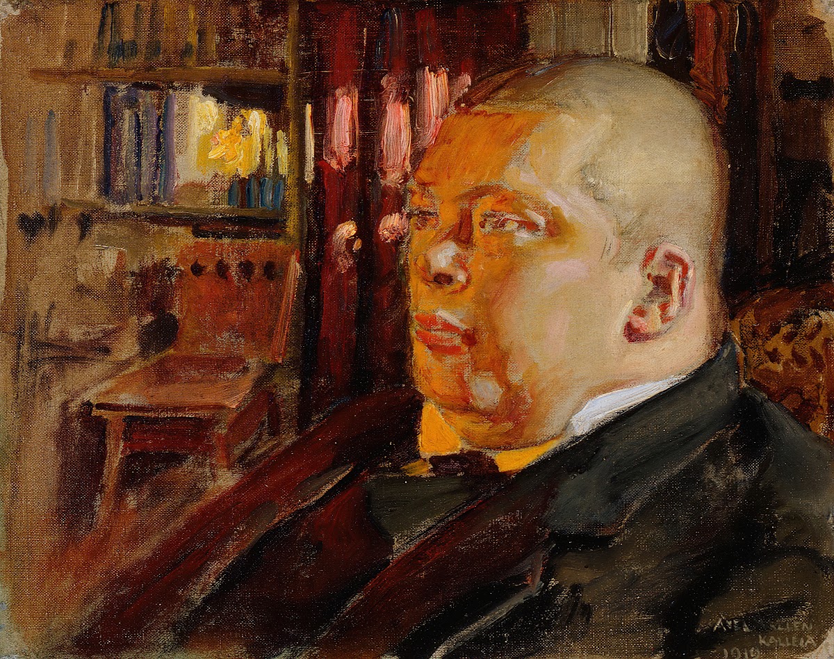 Portrait of Eric O W Ehrström 1919