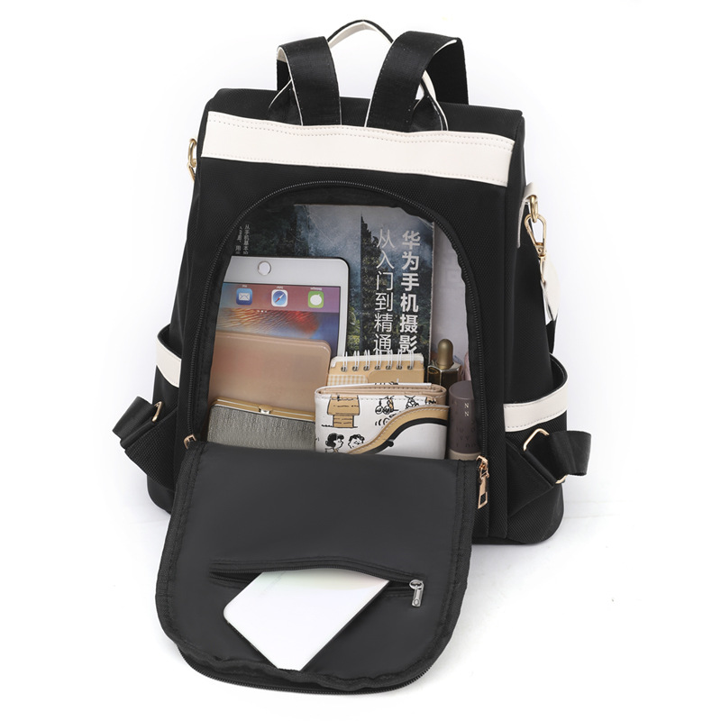 Women's PU Backpack, Waterproof and Anti-Theft