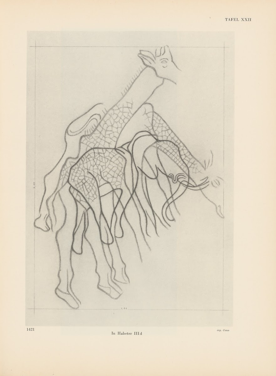 Ekade Ektab die Felsbilder Fezzans Pl24 1937