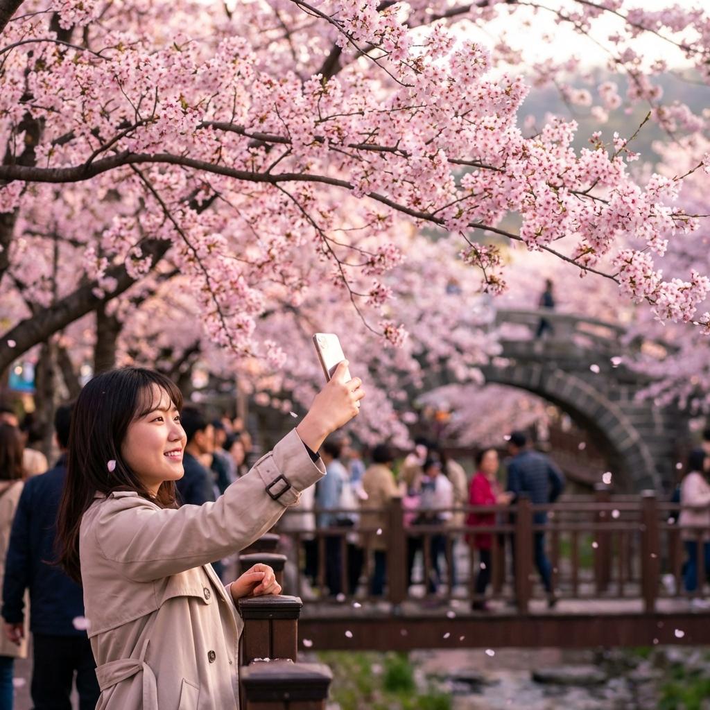 인생샷 건지는 벚꽃 명당 BEST 5와 현지인 맛집 리스트