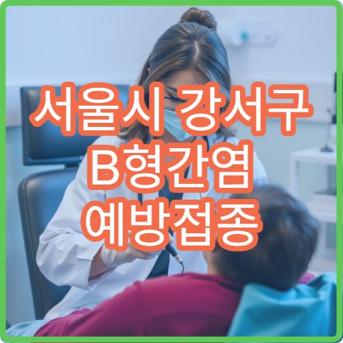 서울시 강서구 B형간염 예방접종 간 질환 예방 맞춤 상담 내과 병원