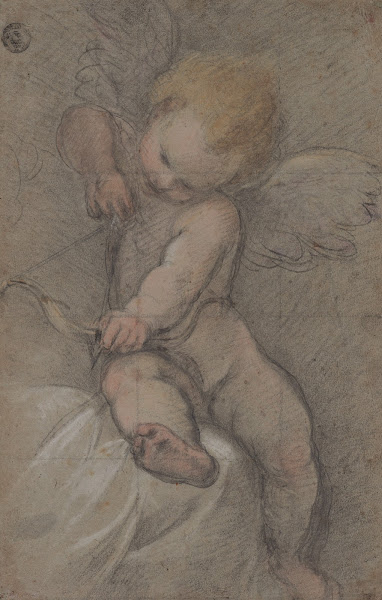 Cupid Drawing His Bow c 1560s