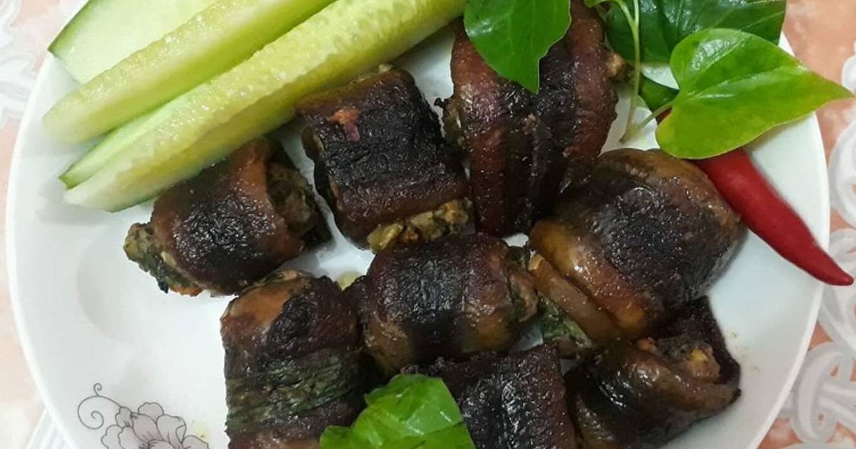 Lươn cuốn thịt rán giòn