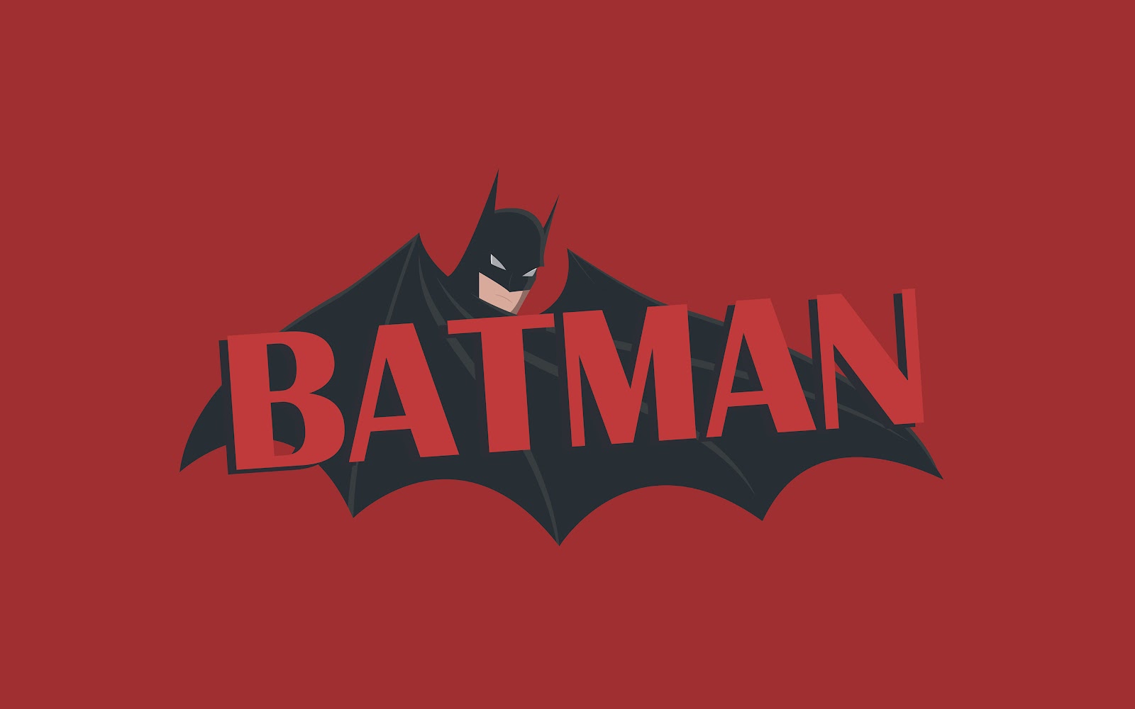 Black Red Batman Wallpaper