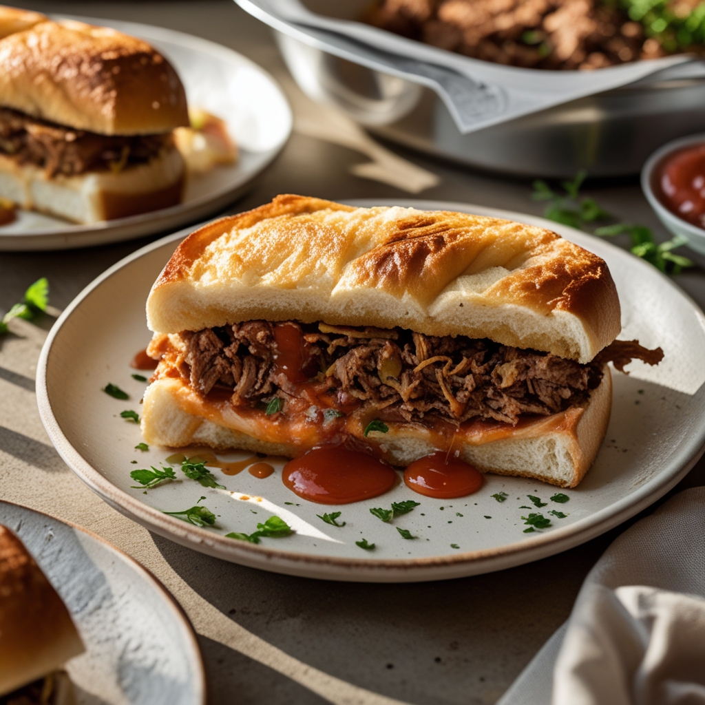 Crockpot French Dip Sandwiches: Cozy Comfort Food That Brings Back Childhood Flavors Made Easy finished