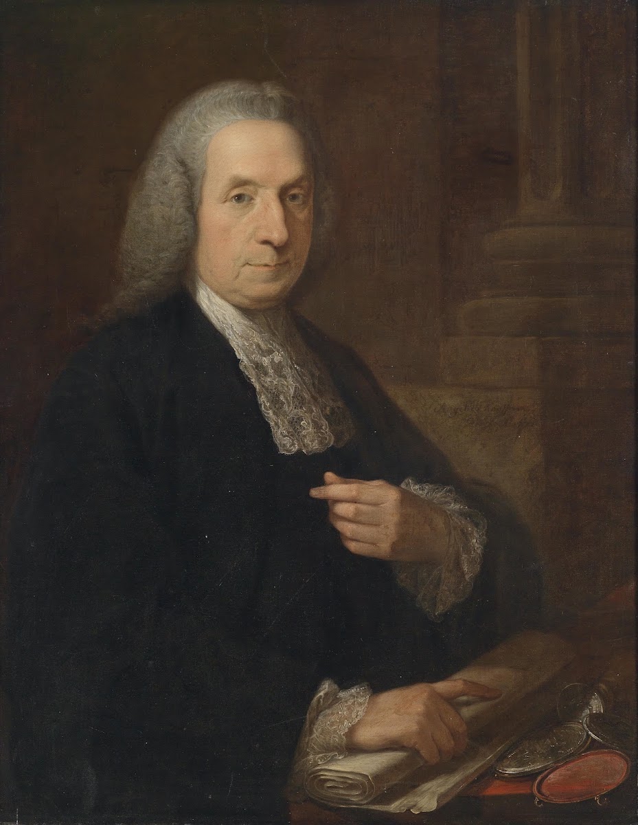 Portrait of the Irish lawyer and politician Philip Tisdall 1770s