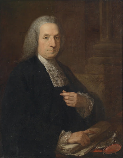 Portrait of the Irish lawyer and politician Philip Tisdall 1770s