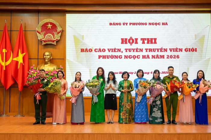 Phường Ngọc Hà thi báo cáo viên, tuyên truyền viên giỏi - Đài Phát thanh và truyền hình Hà Nội