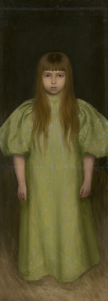 Margita Czóbel as a Girl 1900