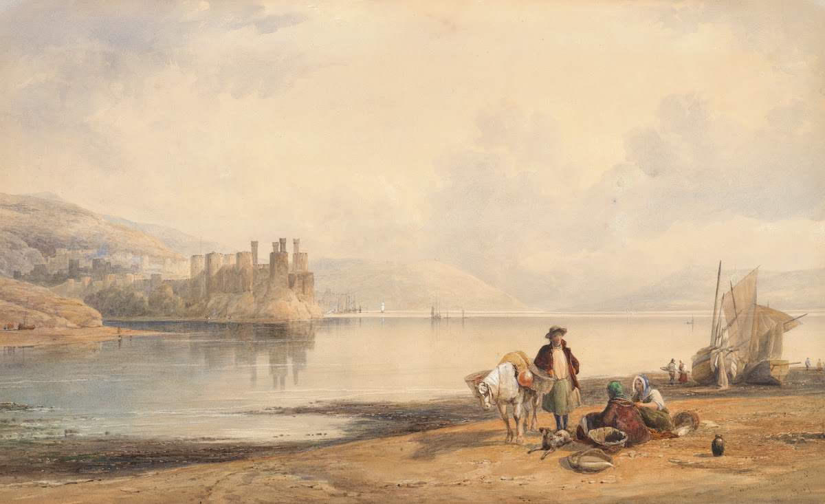 Conway Castle North Wales 1847