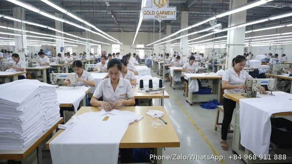 Custom Embroidered Polo Shirts - Gold Garment Vietnam