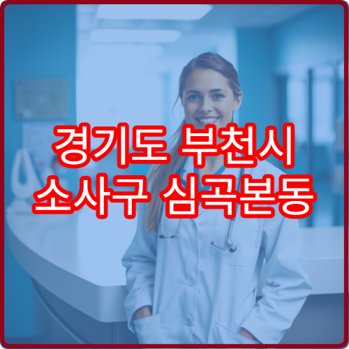 경기도 부천시 소사구 심곡본동 설날 명절 이비인후과 연휴 진료 병원 인후염·코막힘·기침 감기 상담