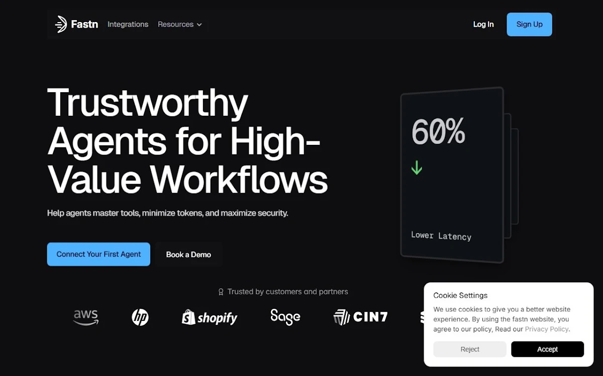 Captura de fastn.ai (composable middleware)