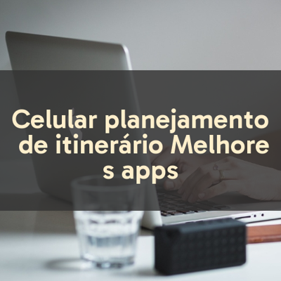 planejamento de itinerário miniatura