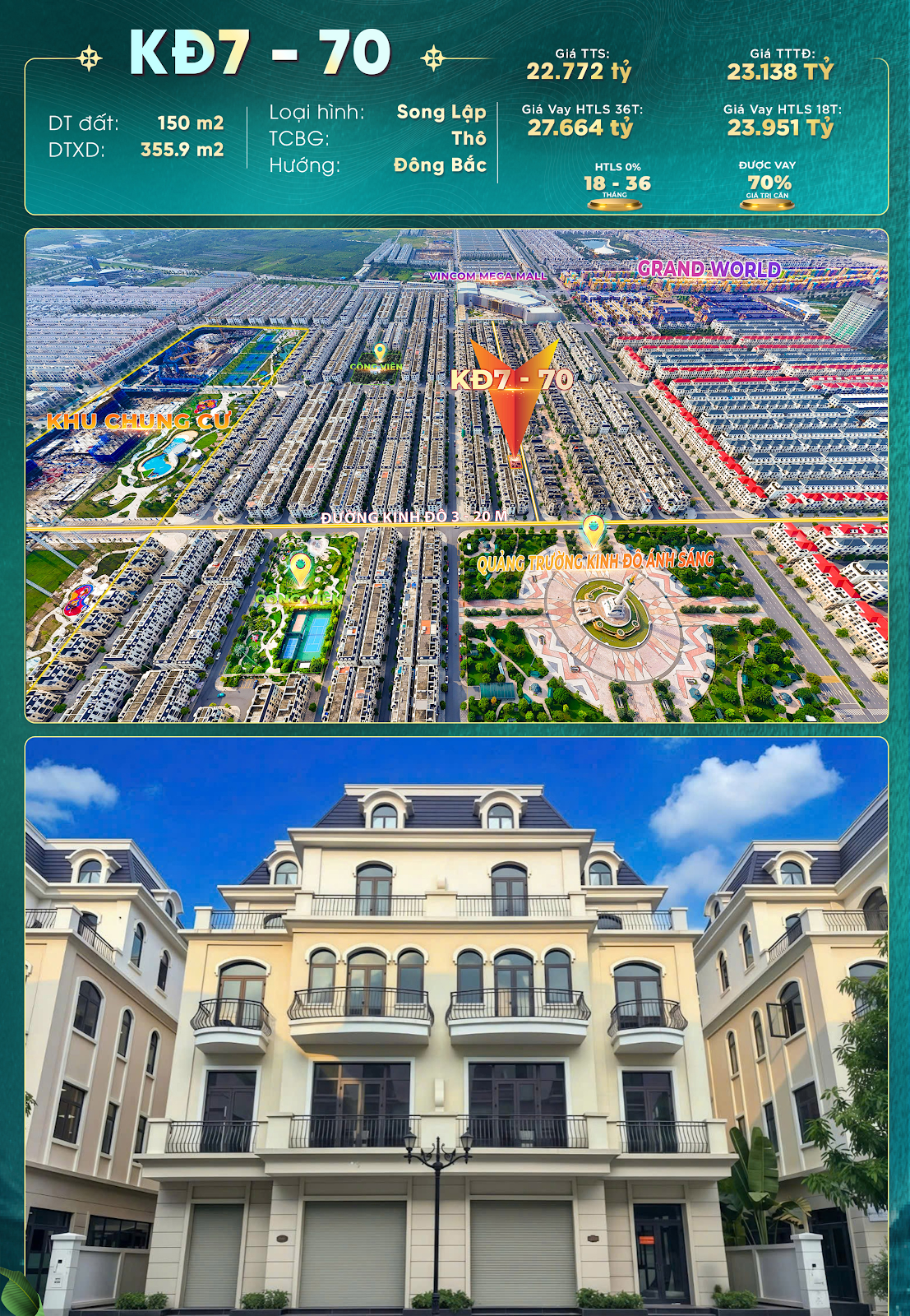 KĐ7-70 VINHOMES OCEAN PARK 2-3