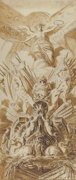 Sketches of Figures and Dolphins