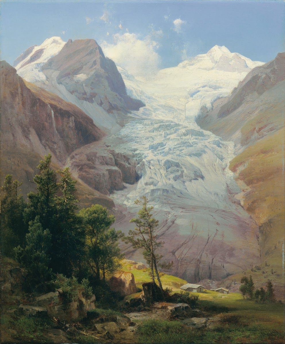 Der Palügletscher 1855