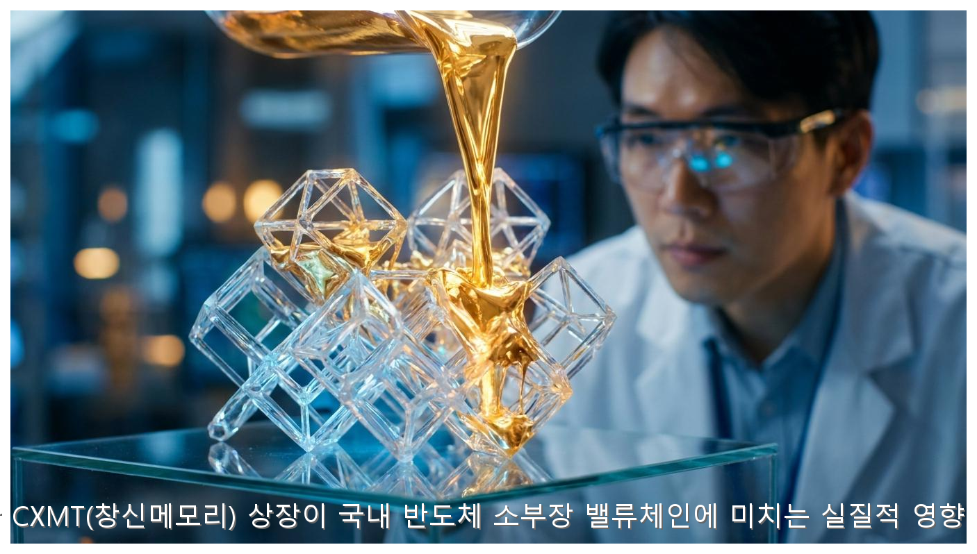 중국 CXMT(창신메모리) 상장이 국내 반도체 소부장 밸류체인에 미치는 실질적 영향 분석 핵심 안내 및 분석 인포그래픽 (6)