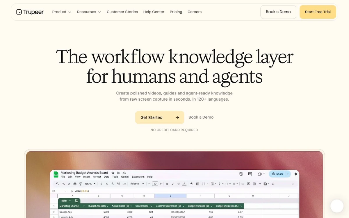 Captura de Trupeer.ai