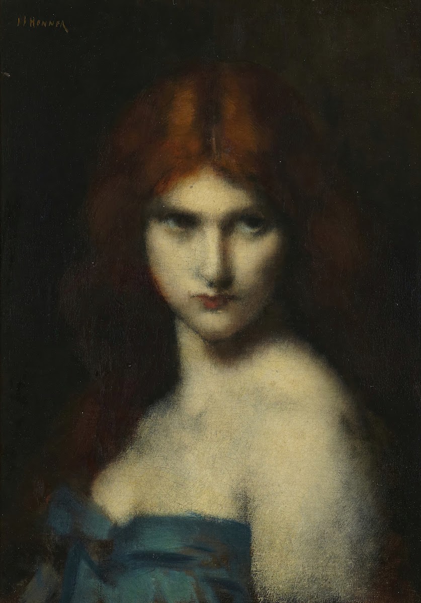 Study of a head of a woman ca 1887