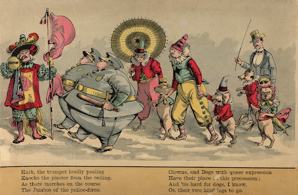 The Circus procession Pl09 1888