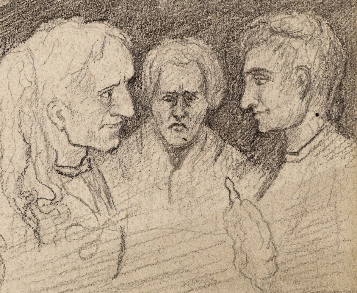 Trois portraits de femmes