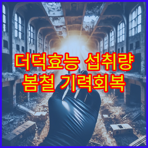 더덕효능 섭취량 봄철 기력회복 자연식 상식 완벽 정리