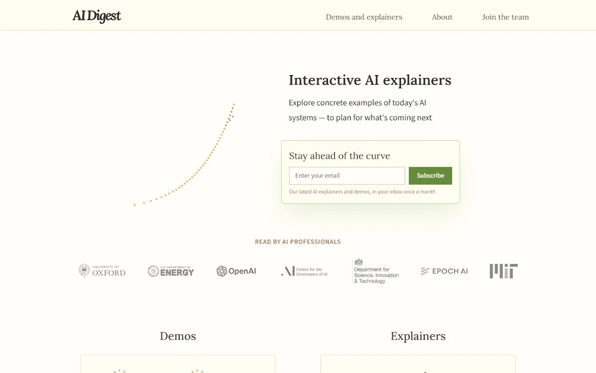 Captura de Artificial Intelligence Digest