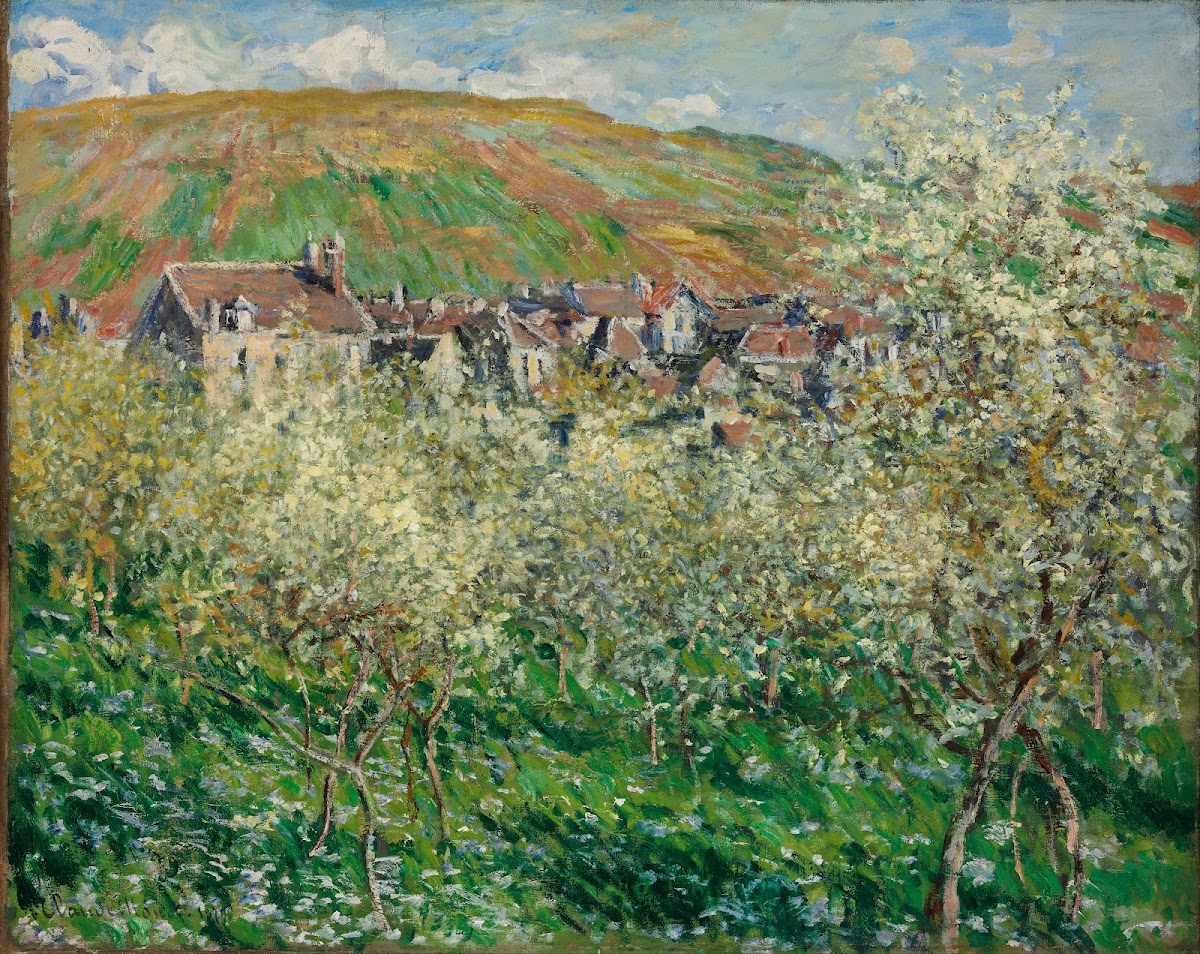 Flowering Plum Trees 1879