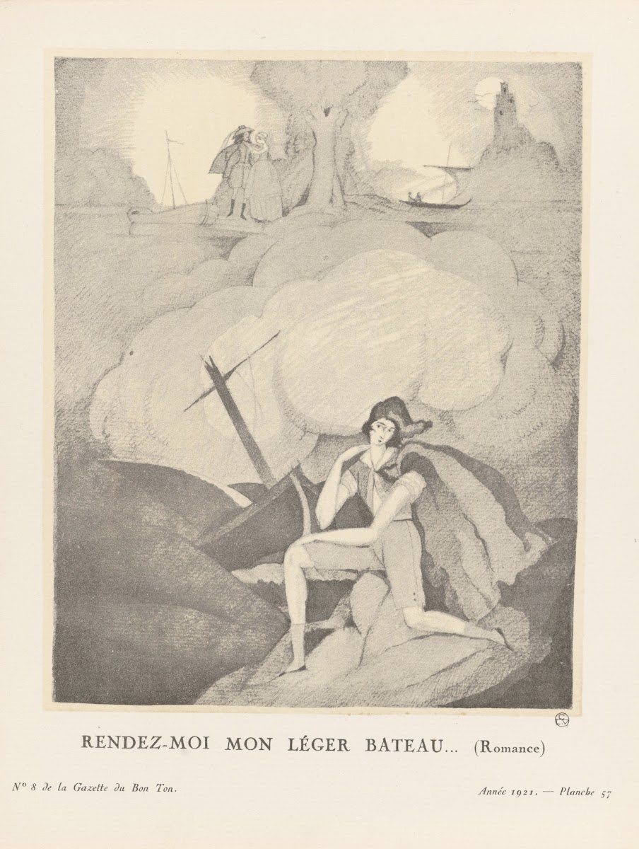 Rendez moi mon léger bateau Romance 1921