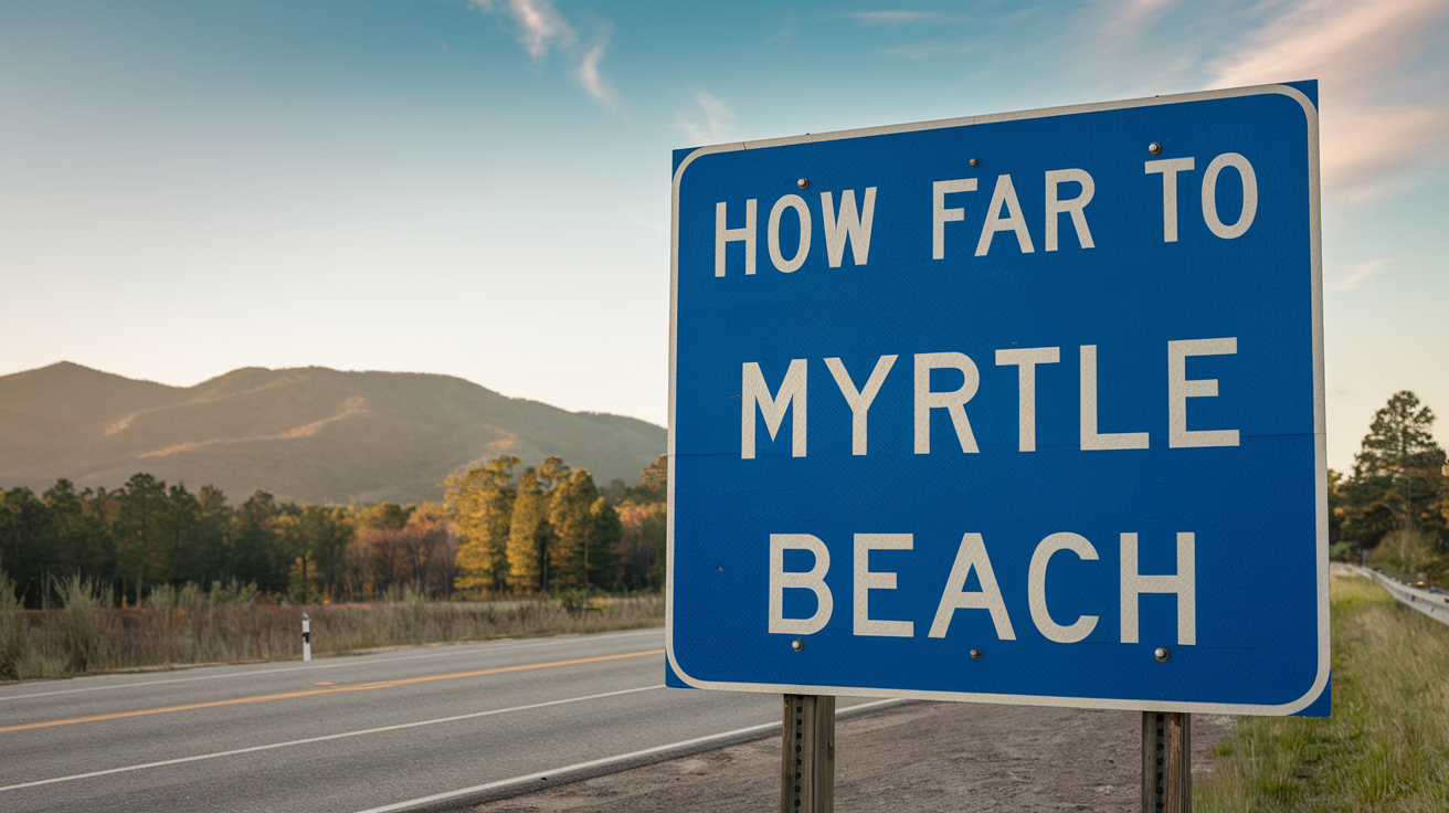 How Far to North Myrtle Beach: Distances & Travel Tips